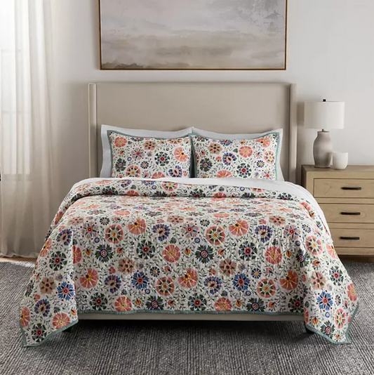 Member’s Mark 3-Piece Printed Quilt Sets, Assorted Sizes - Bellso