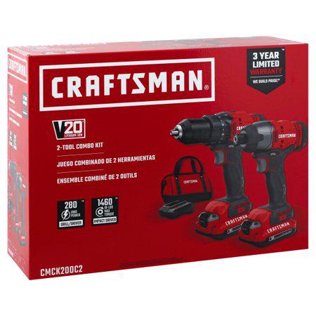 CRAFTSMAN V20 Max Cordless Drill and Impact Driver - Bellso