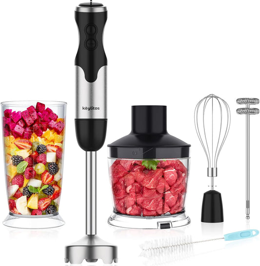 Keylitos 5 in1 Immersion Hand Blender, Powerful 12 Speed - Bellso