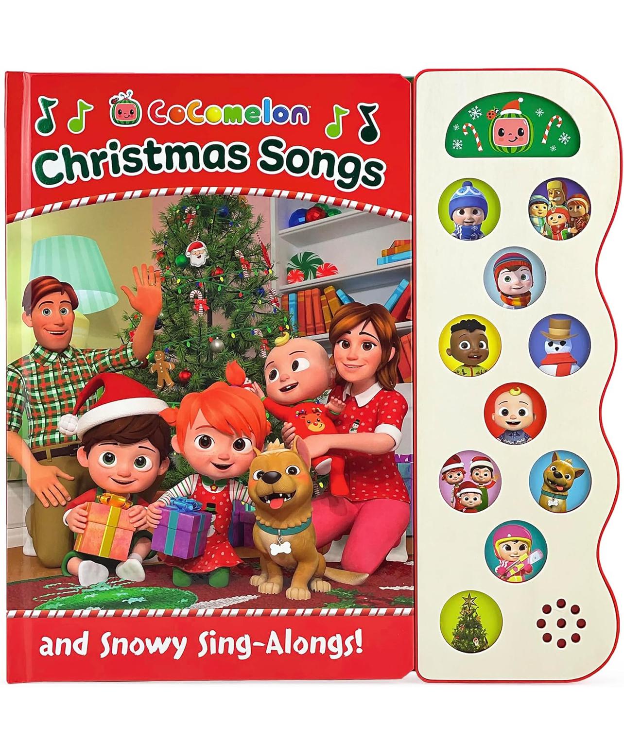 CoComelon Christmas and Snowy Sing-Along Songs, Children's Interactive Song and Sound Board-16.49 Book for the Holidays (Early Bird Song Books) - Bellso