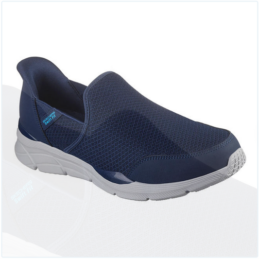 Skechers Men's Equalizer Hands Free Swift Fit Soft Athletic Mesh 4.0 Shoes 8.5 $39.99 - Bellso