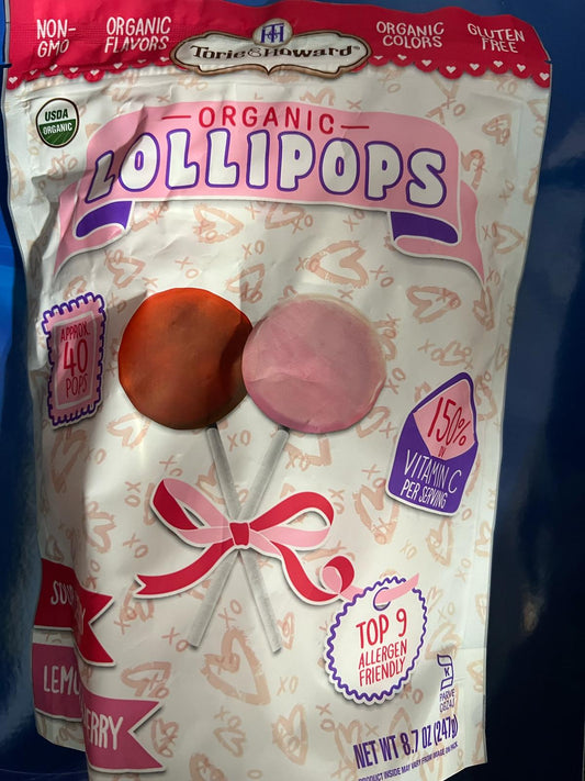 Organic Lollipops 150% Vitamin C Per Serving - Bellso