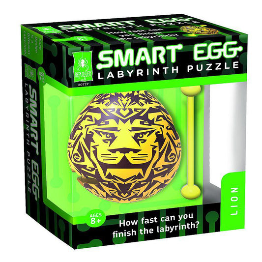 Bepuzzled Lion 1-Layer,Smart Egg Labyrinth Puzzle Maze for Kids Age 8 and Above - Bellso