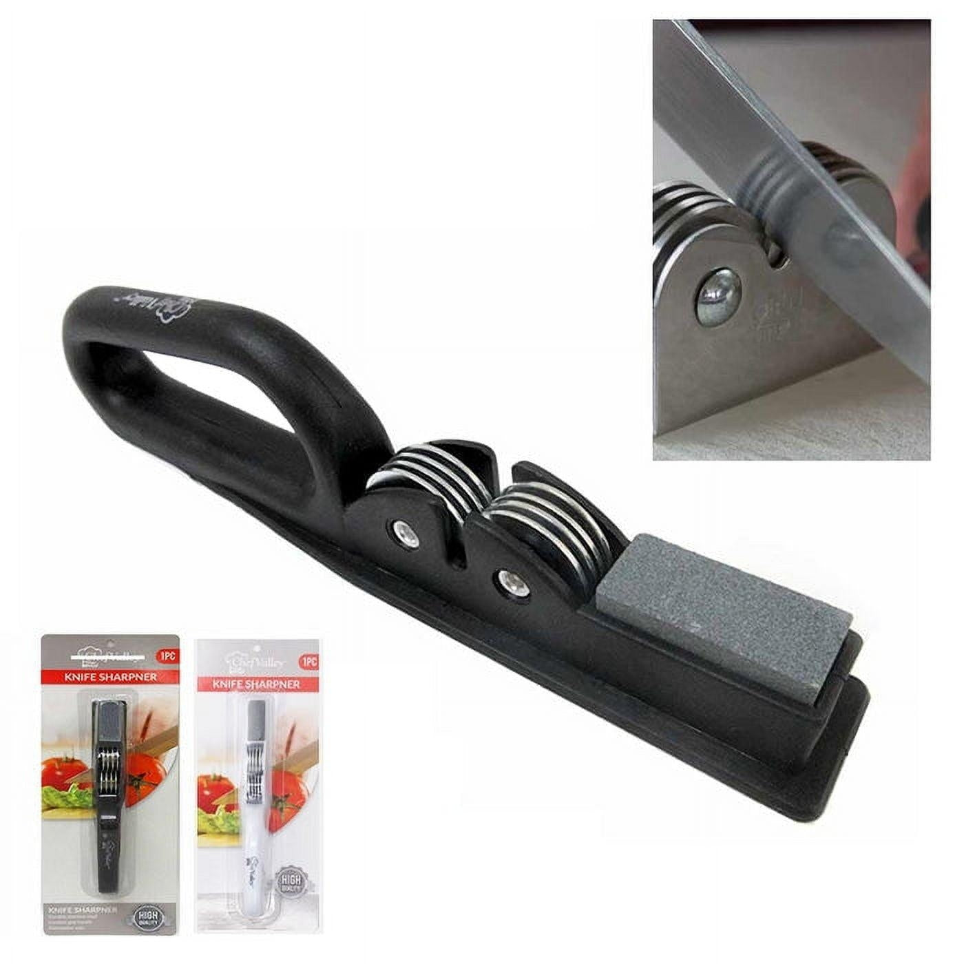 1 Knife Sharpener Knives Scissors Blade Sharpening Tool Handheld Kitchen Hunting - Bellso