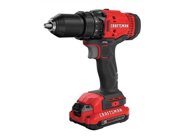 CRAFTSMAN V20* Cordless Drill/Driver Kit (CMCD700C1) (B07KkgXFF5) - Bellso