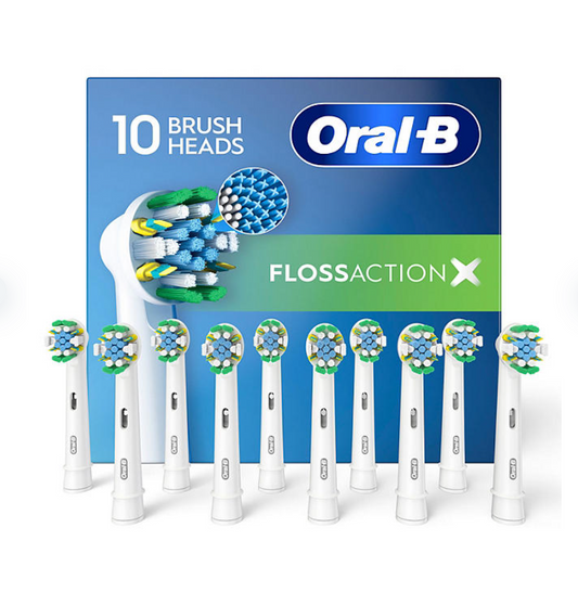 Oral-B Floss Action 10 ct Replacement Electric Toothbrush Heads - Bellso