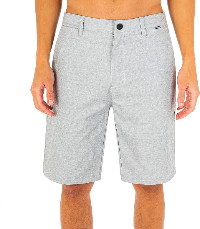 Hurley Men's Hybrid Short, Light Stone Grey, 32 - Bellso