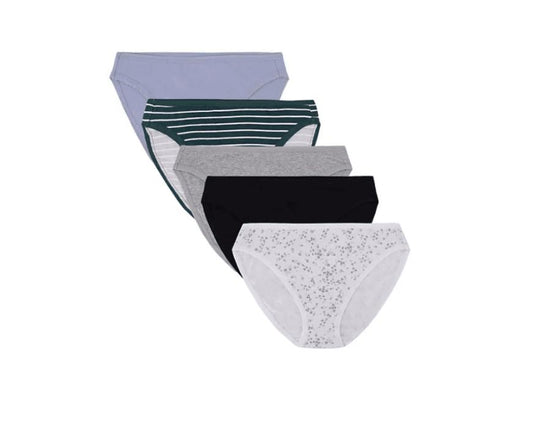 GapBody Women's 5-Pack Organic Cotton Stretch Bikini-19.99 - Bellso