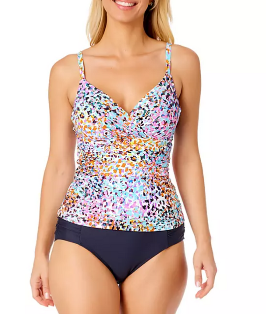 Anne Cole Limited Edition Women's Tankini Top S - Bellso
