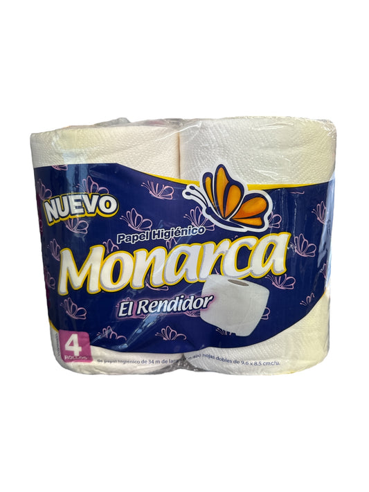 Monarca Toilet Paper 4 Rolls - Bellso