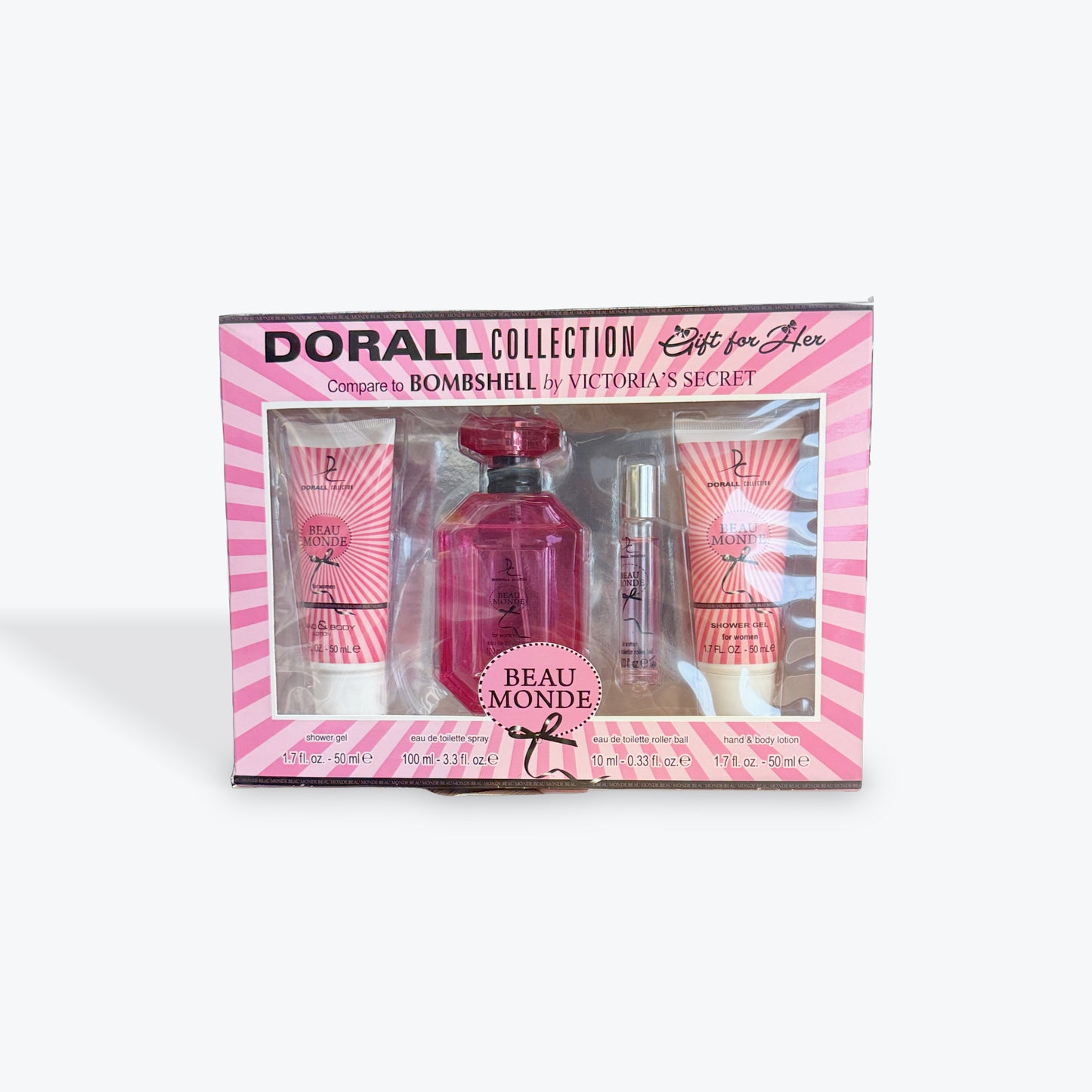 Dorall Collection Gift Set Compare to BOMSHELL by Victoria Secret - Bellso