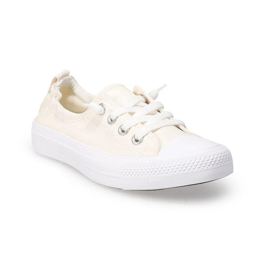 Converse Chuck Taylor All Star Retro Denim Shoreline Women's Shoes, Size: 7, Egret - Bellso