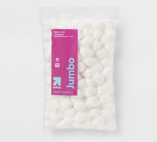 Jumbo Cotton Balls 100 Count -1.99 - Bellso