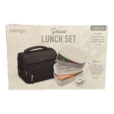 Bentgo 4-Piece Deluxe Set With Insulated Lunch Bag - Bellso