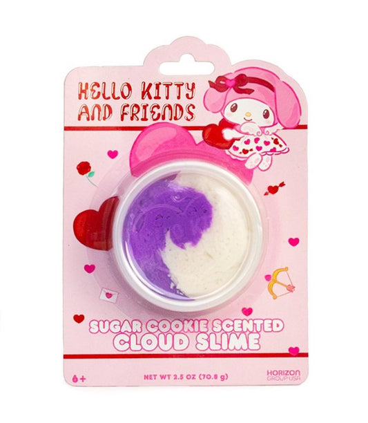 Hello Kitty Cloud Slime Bubble Gum Purple-3.00 - Bellso