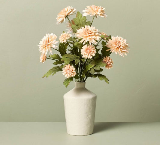Faux Orange Daisy Flower Arrangement - Heart & Hand with Magnolia-34.99 - Bellso