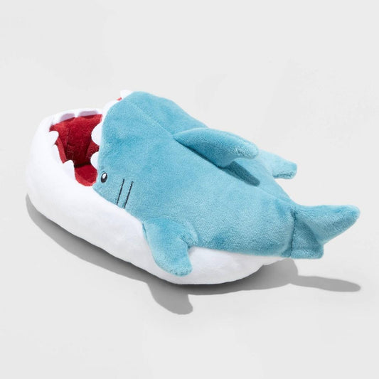 Toddler Bruce Shark Loafer Slippers - Cat & JackTm Blue 5T-6T - Bellso