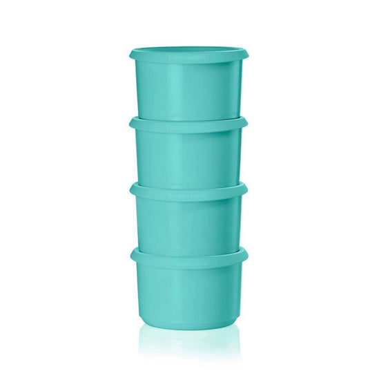 Tupperware 8pc Set of 4 Serve and Store Food Storage Canister Set Blue - Bellso