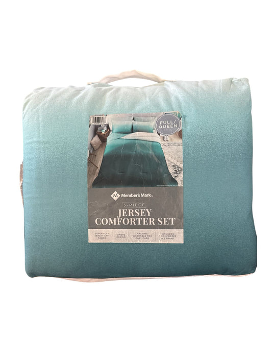 Member's Mark Full/Queen Super Soft Jersey Ombre Comforter Set - Bellso
