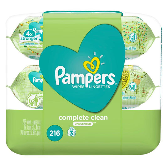 Pampers Baby Wipes 216 - Bellso