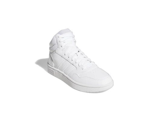 Womens adidas Hoops MID 3.0 Athletic Shoe - White / Dash Grey Size 6.5 - Bellso