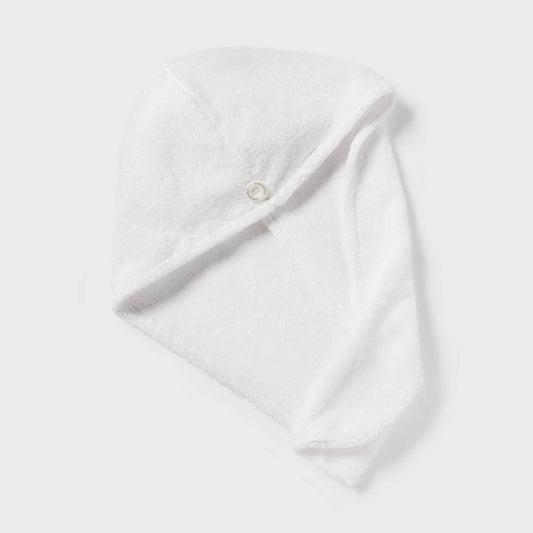 Spa Plush Hair Towel White - Bellso