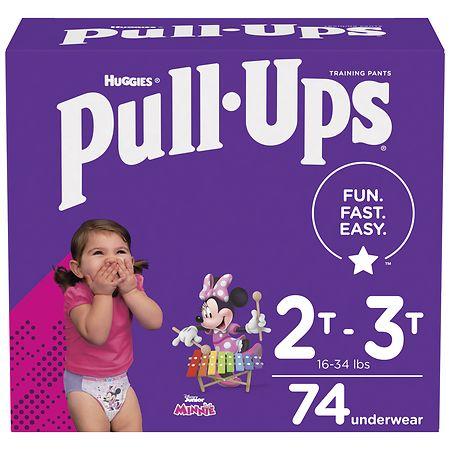 Pull-Ups Girls' Learning Designs Training Pants 74 count- Size 2T-3T - Bellso