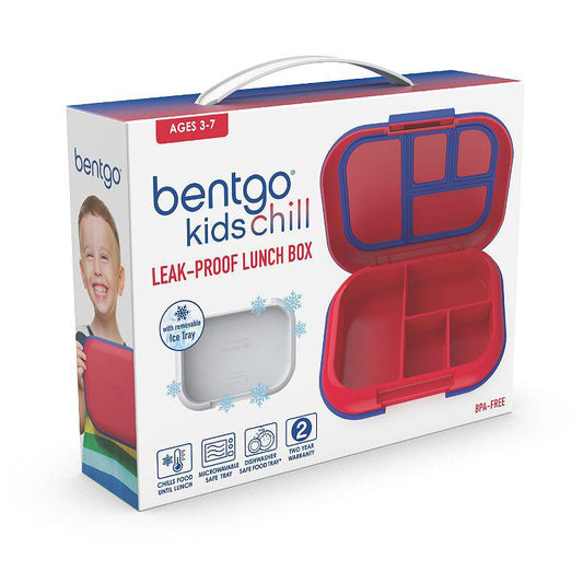 Bentgo Kids Chill Lunch Box RED - Bellso