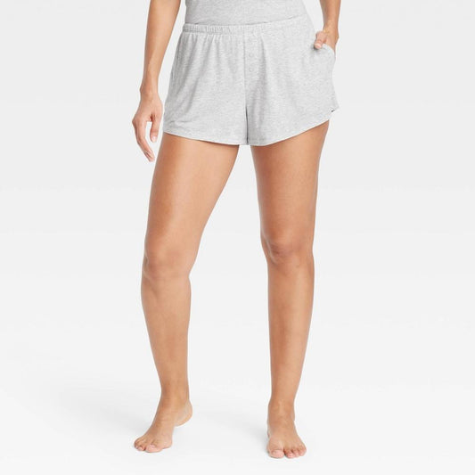 Women's Jersey Pajama Shorts - AudentM Gray M - Bellso