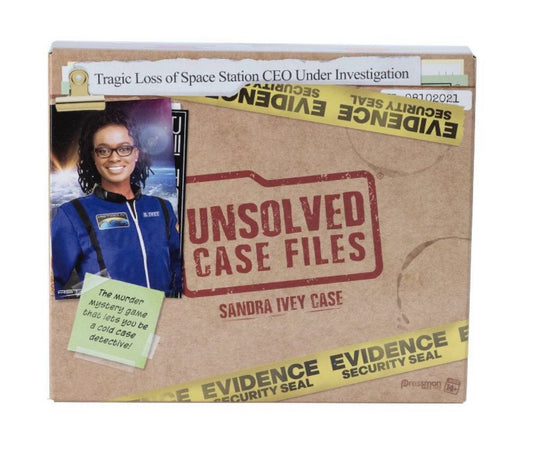 Pressman Unsolved Case Files: Sandra Ivey Game-26.99 - Bellso