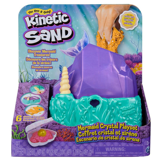 Mermaid Crystal Playset, Gold Shimmer Sand - Bellso