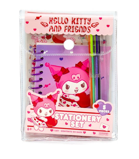 Hello Kitty Stationery Set Kuromi - Bellso