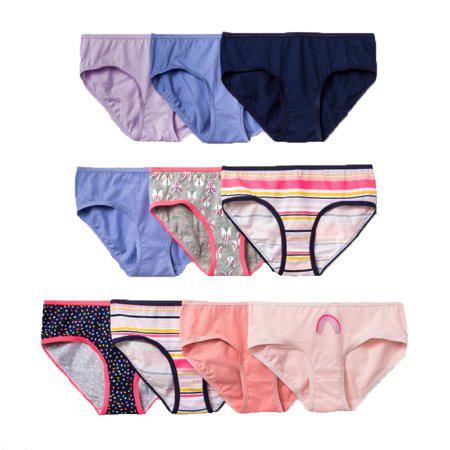 Girls' 10Pk Cotton Briefs - Bellso