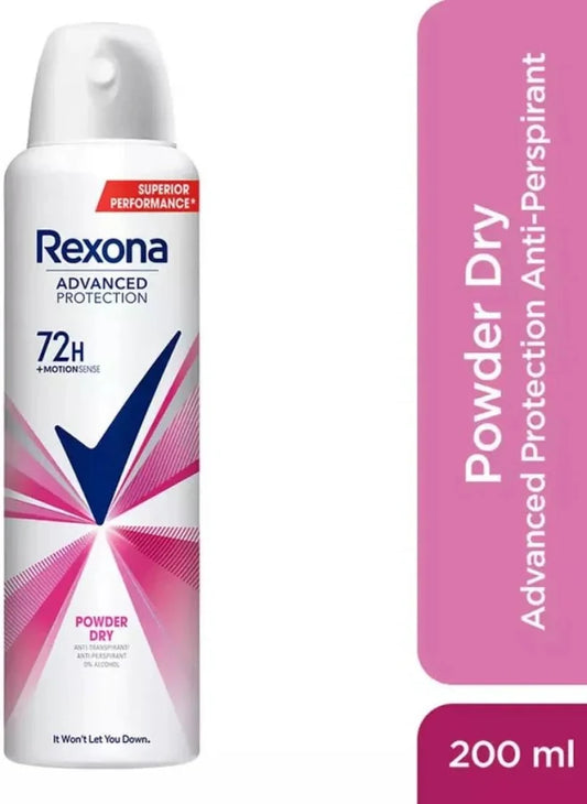 Rexona Powder Antiperspirant Deodorant Spray 200Ml
