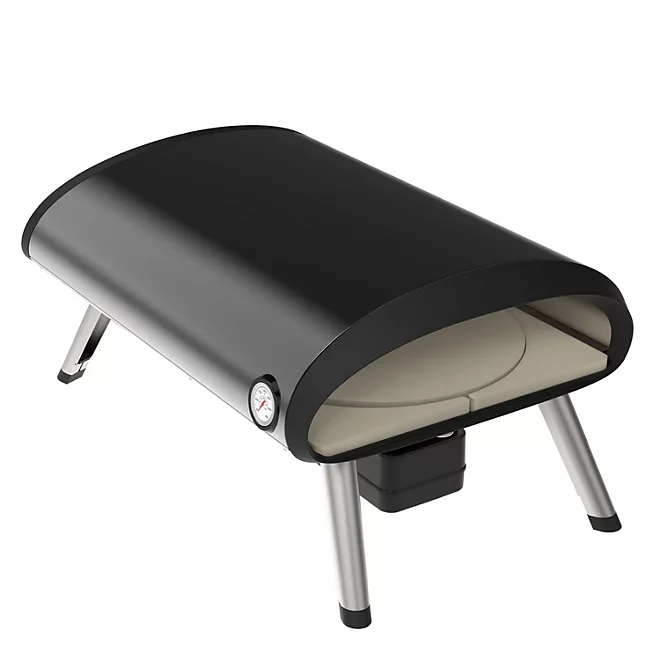 Member's Mark 12" Portable Rotating Gas Pizza Oven, Black - Bellso