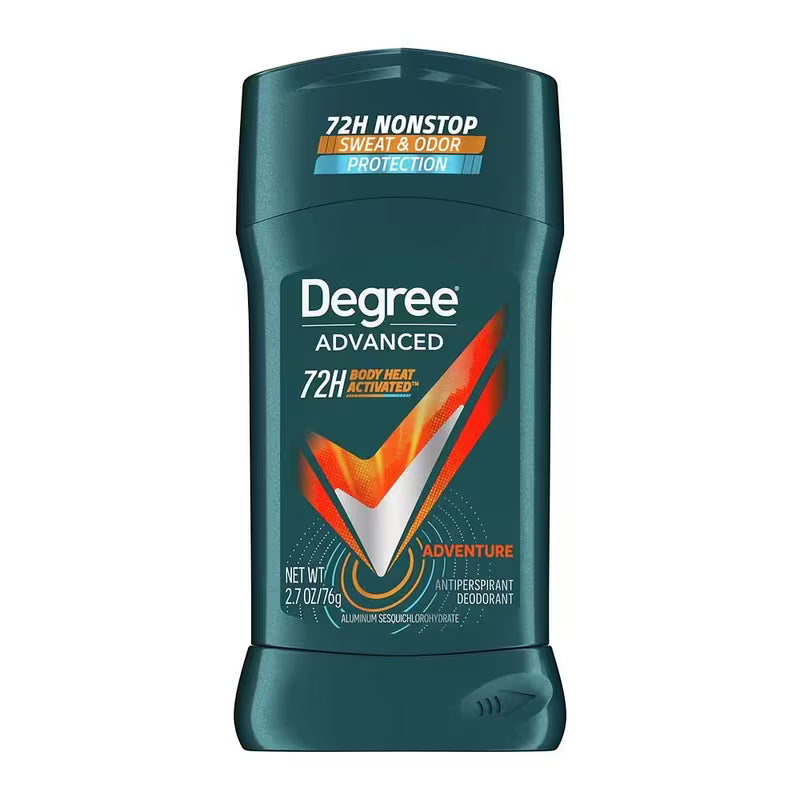 Degree Advanced Long Lasting Antiperspirant Deodorant Stick  Woody  2.7 Oz