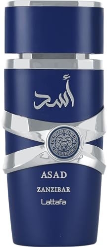 Lattafa Asad Zanzibar Eau De Parfum 3.4 Oz