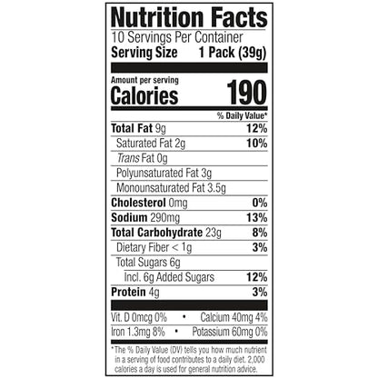 Lance Sandwich Crackers  Captain S Wafers Peanut Butter and Honey  10 Packs  6 Sandwiches Each