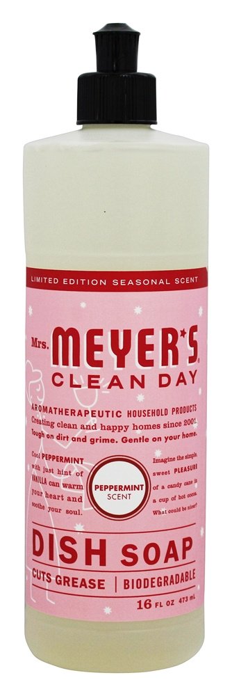 Mrs. Meyer's Clean Day Peppermint Scent Liquid Dish Soap 16 Oz 1 Pk