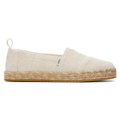 Kid's Youth Alpargata Metallic Kids Shoe | Natural | Size 1 | TOMS Official Site - Shoes, Accessories, & Apparel - Bellso
