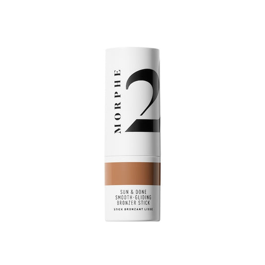 Morphe 2 Sun & Done Smooth-Gliding Bronzer Stick - Amber Shores - 0.28oz