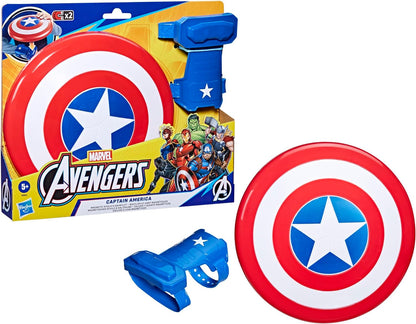 Marvel Avengers Captain America Magnetic Shield and Gauntlet Super Hero Costume Toys - Bellso