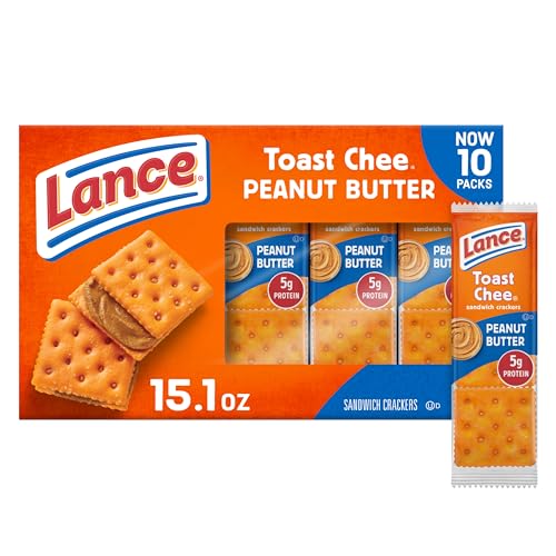 Lance ToastChee Peanut Butter Sandwich Crackers - 15.10oz