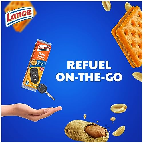 Lance ToastChee Peanut Butter Sandwich Crackers - 15.10oz