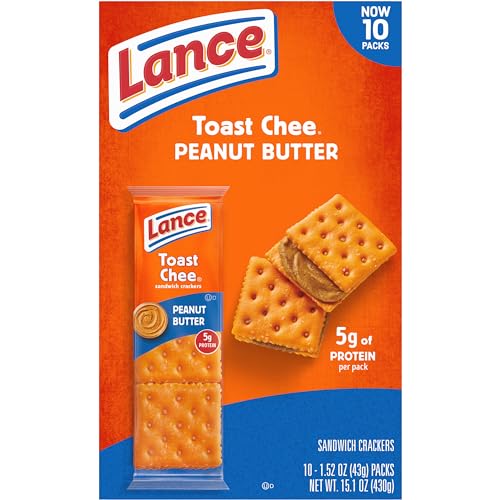 Lance ToastChee Peanut Butter Sandwich Crackers - 15.10oz