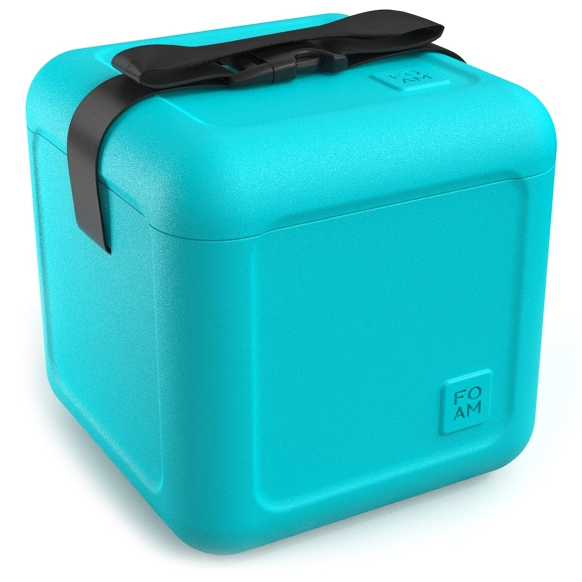 FOAM 22 Quart EVA Lightweight Hybrid Rigid-Soft Indestructible Cooler  Holds 30 Cans & Ice Cyan Blue - Bellso