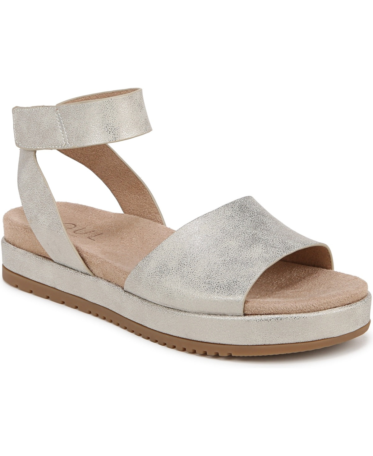 Naturalizer SOUL Naturalizer - Deara Ankle Straps Women's Sandals Light Gold : 9 W (C), Manmade - Bellso