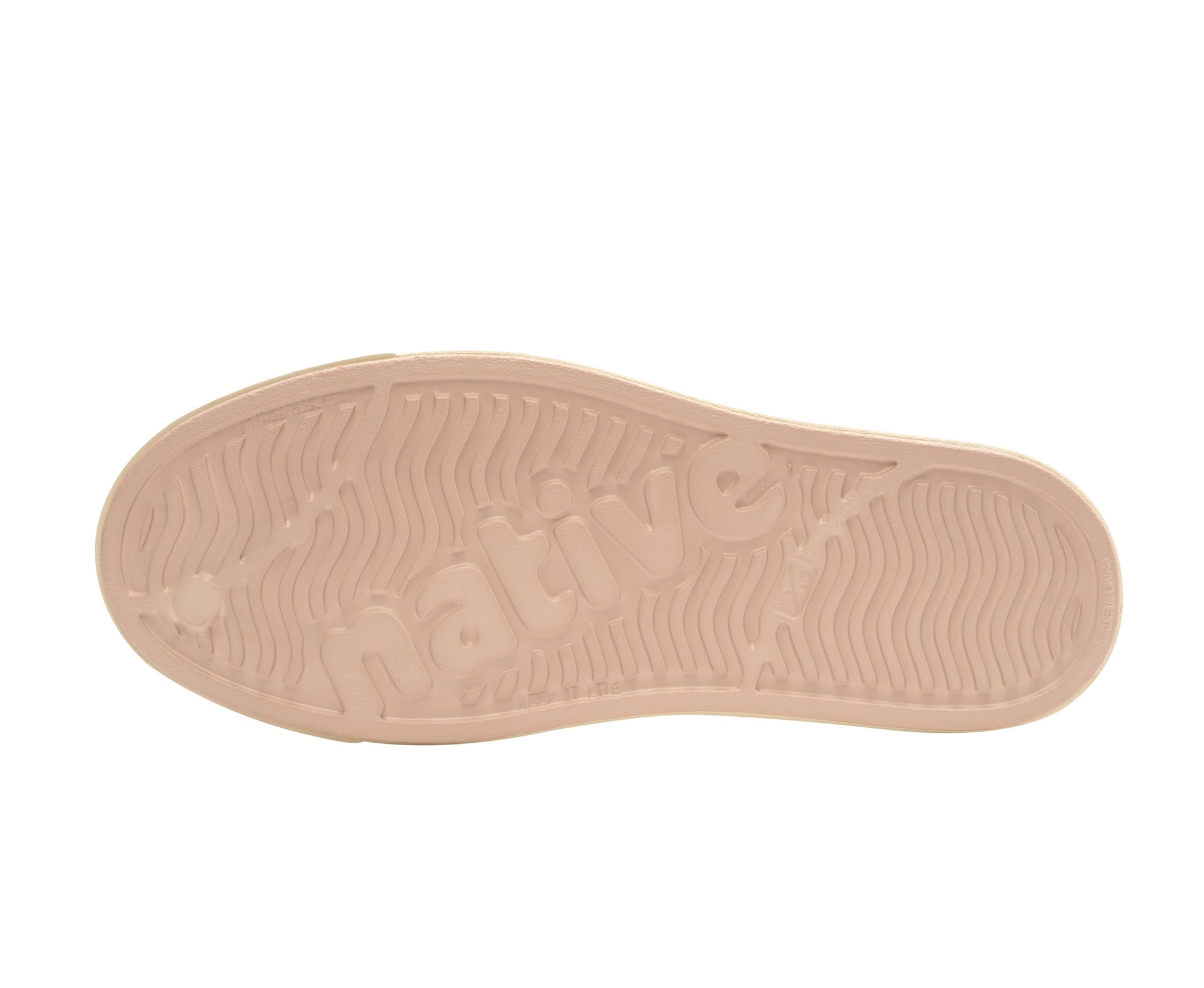 Native Shoes Jefferson Sugarlite in Chameleon Pink/Bone White | Vegan | Shock Absorbent | EVA | Size 6 - Bellso