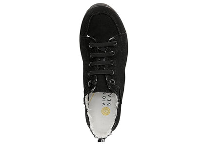 VIONIC Beach Pismo Sneakers (Black Denim) Women's Shoes Size 9 - Bellso