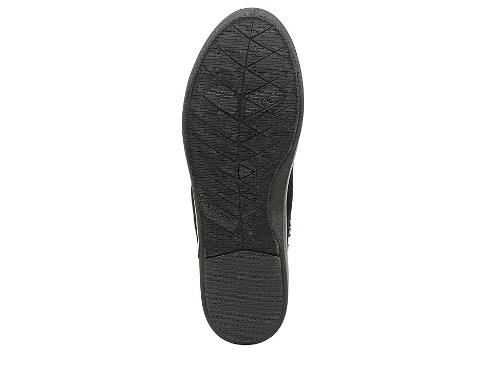VIONIC Beach Pismo Sneakers (Black Denim) Women's Shoes Size 9 - Bellso
